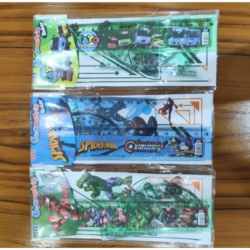 

Penggaris set 4pc