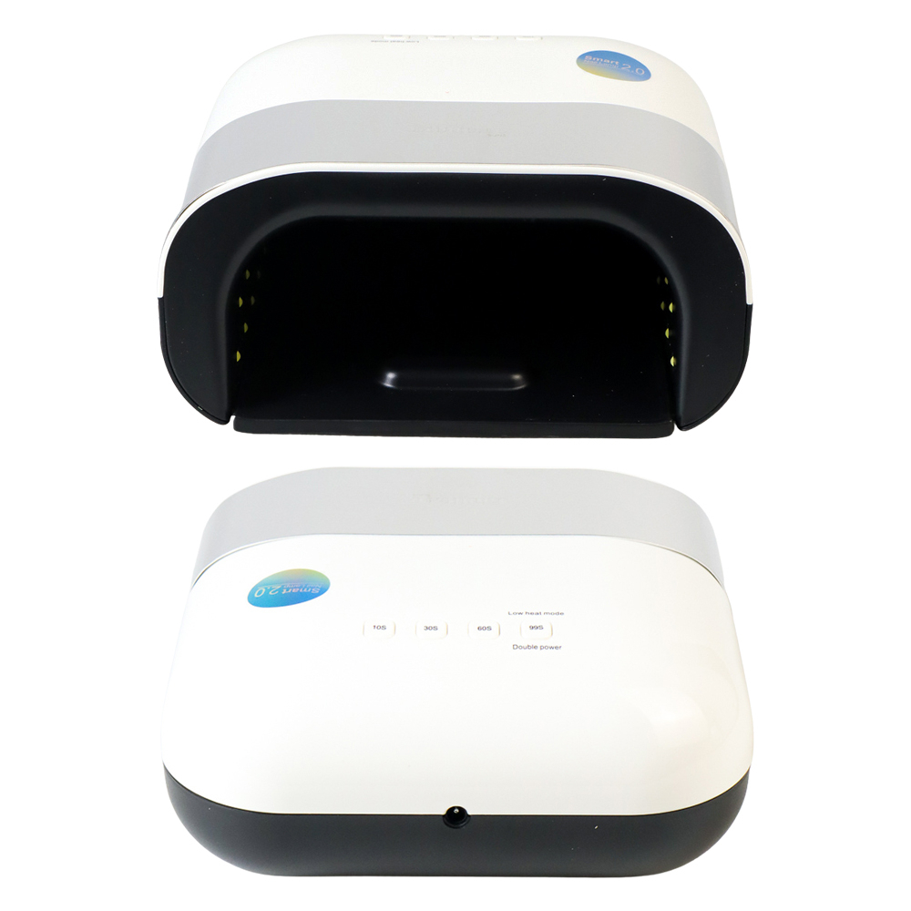 Pengering Kutek Gel Double Speed High Qualty UV LED Pengering kutek kuku Gel SUN3 Nail Dryer 48W with Time Memory sensor and Double-Speed Curing Pengering Kutek Kuku Smart Nail Lamp LED Light Gel Manicure - Sun3