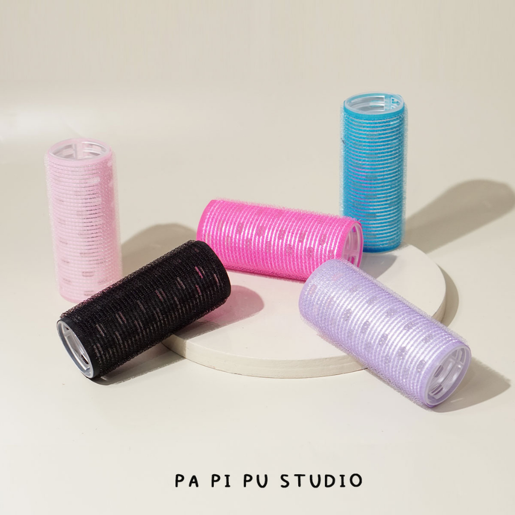 Papipu studio Roll Alumunium besar ala korea hair rollers 10 cm