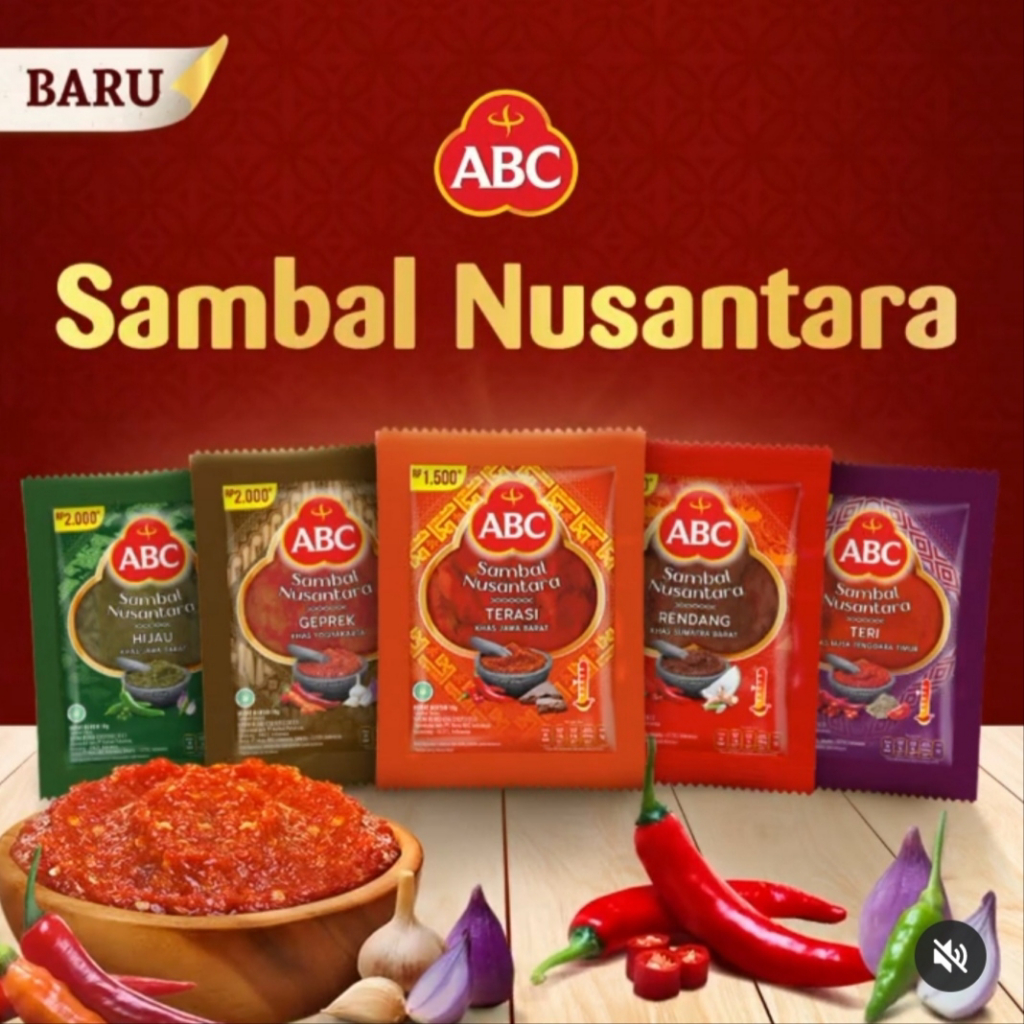 

ABC Sambal Nusantara Sachet 18gr