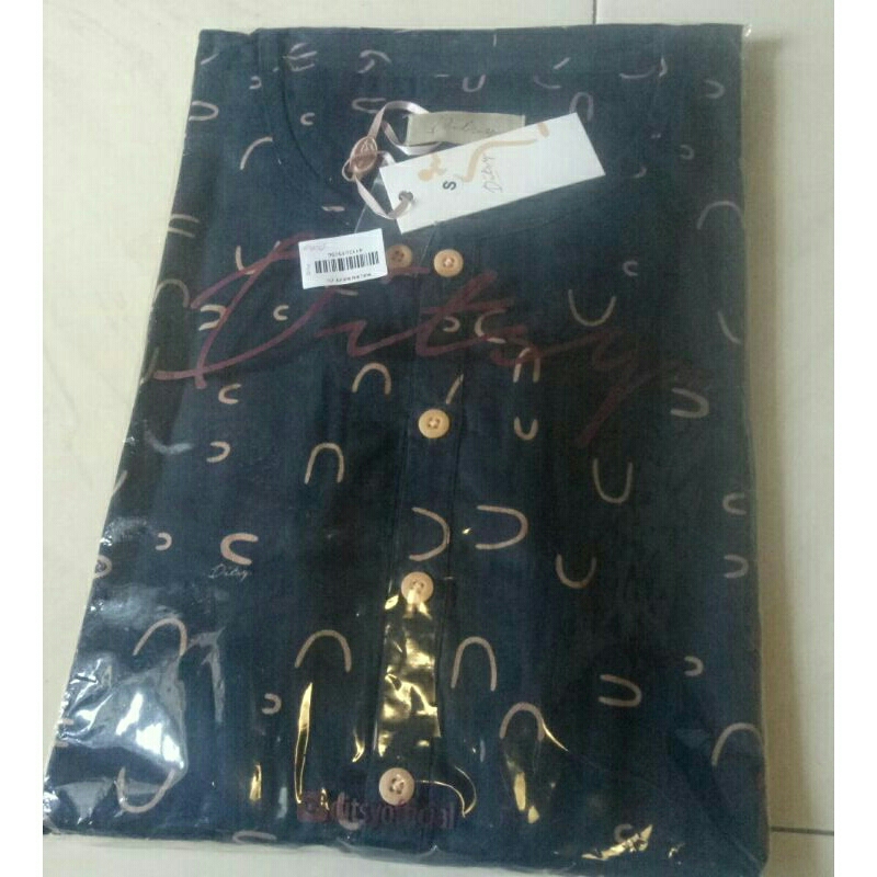 Ditsy HALEN NAVY Size S