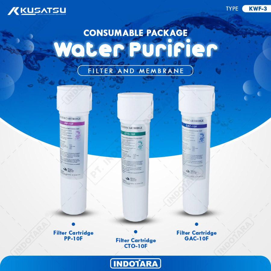 Paket Consumable Water Filter Cartridge Kusatsu - KWF3