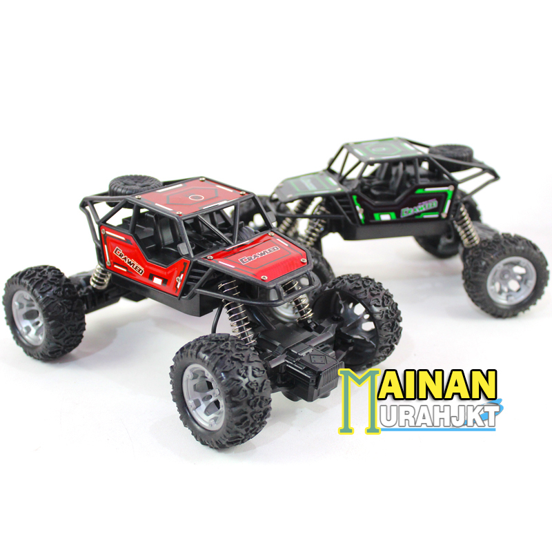 MAINANKEI MAINAN ANAK MURAH RC JEEP ROCK CLAWLER NO.23-6G MAINAN ANAK MOBILL JEEP ROCK CLAWLER ALLOY