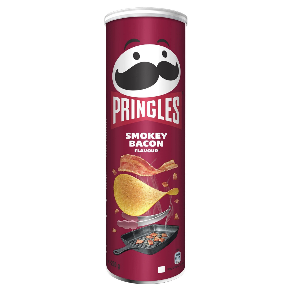 Pringles Smokey Bacon 165 gr