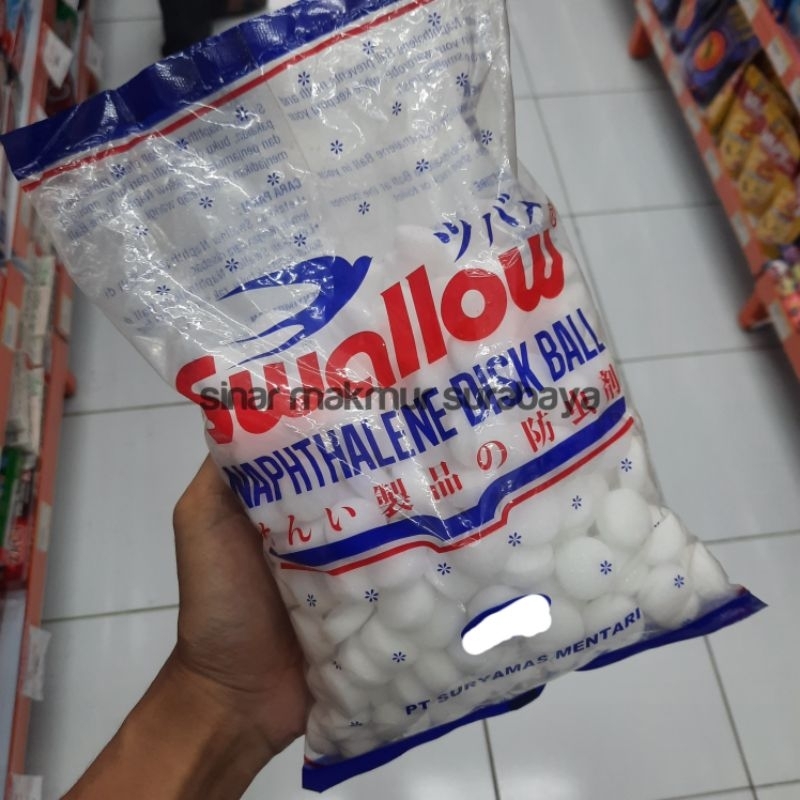 KAPUR BARUS / Kamper / Pewangi lemari dan Ruangan SWALLOW 500GR