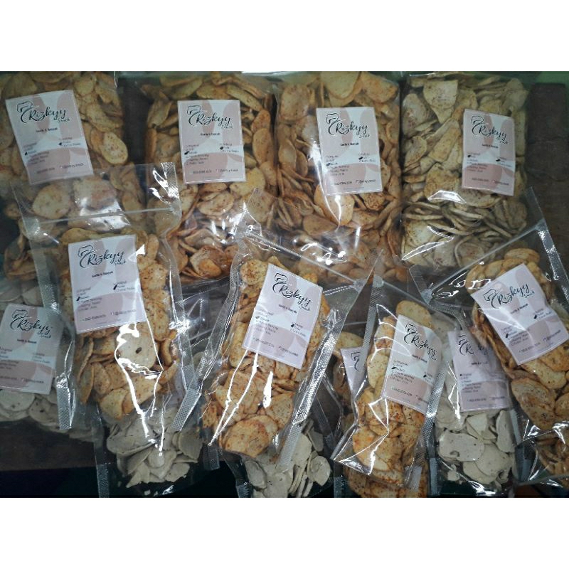 

Keripik Basreng/Basreng renyah kemasan pouch 85gr