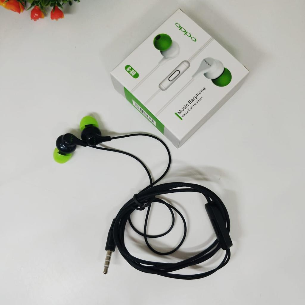 Handsfree OPPO S-30 YOUTH BUDS EXTRA BASS SOUND UNIVERSAL FOR ALL SMARTPHONE BY SMOLL