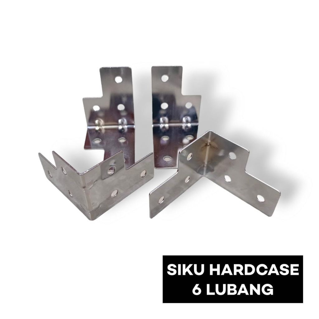 Siku L Hardcase 6 Lubang Sudut Box Besi 506