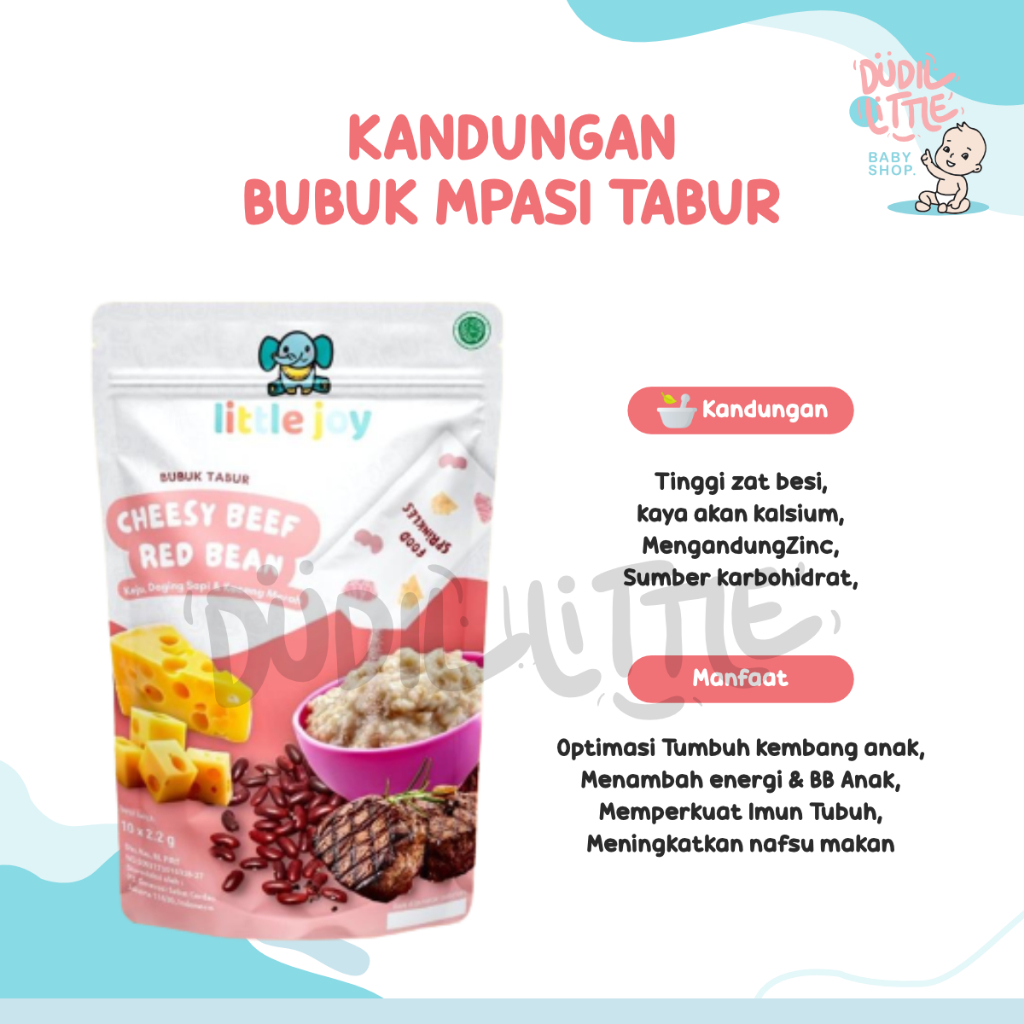 Little Joy bumbu tabur mpasi bb booster nafsu makan tanpa pengawet dan penguat rasa isi 2 sachet