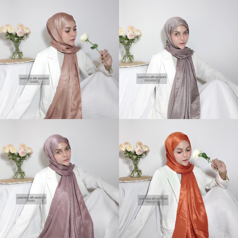 PASHMINA SILK SANTORINI