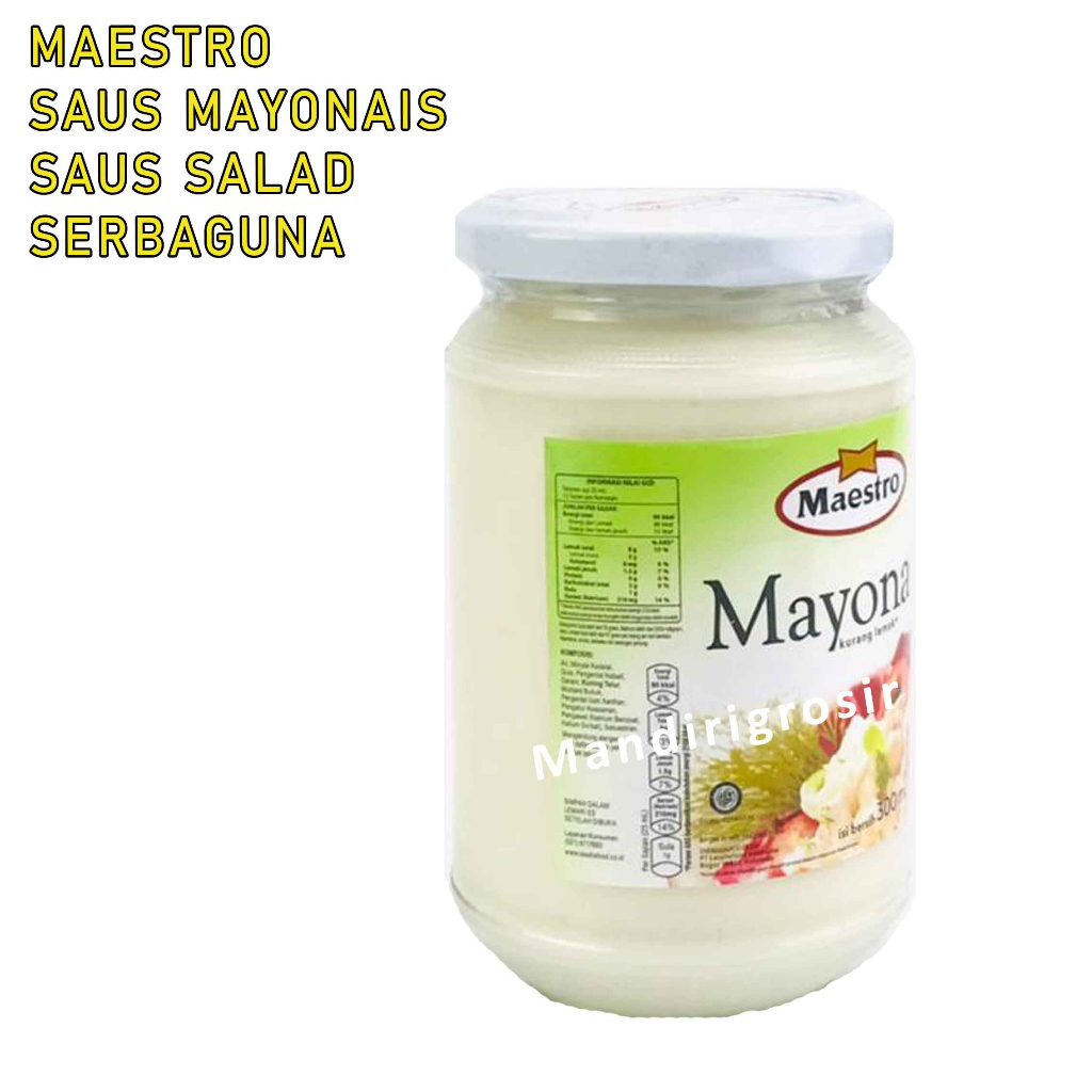 Saus Mayonaise * Maestro Mayonaise * Saus Salad * 300ml