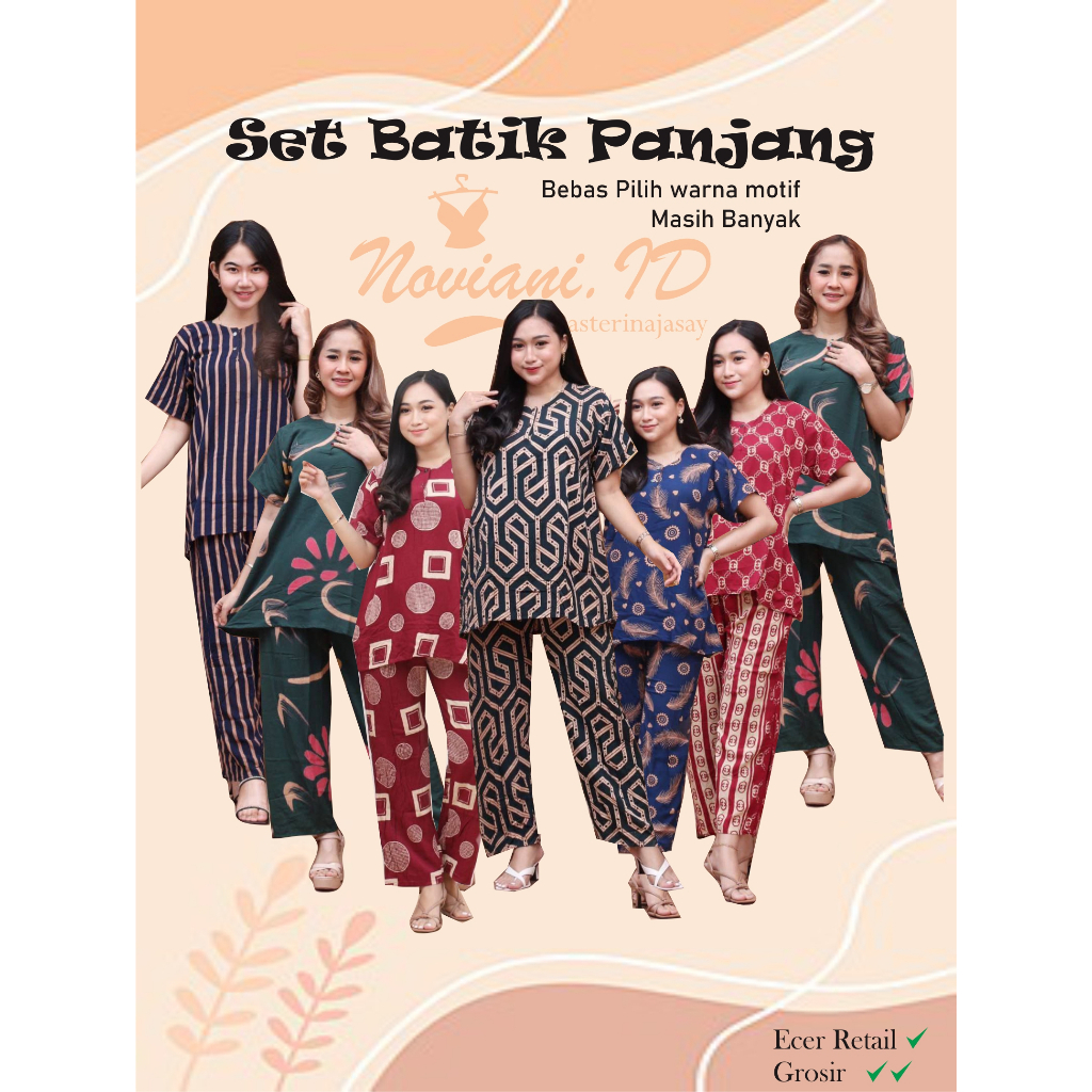 ONE SET WANITA SETELAN CELANA PANJANG LENGAN PENDEK KACING DEPAN Babydoll Setelan Celana Panjang Ked