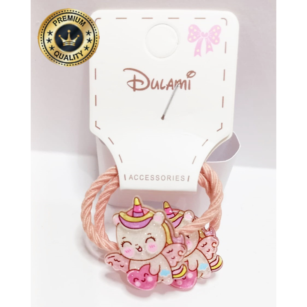Ikat Rambut Anak Hairband Anak Perempuan Motif Unicorn