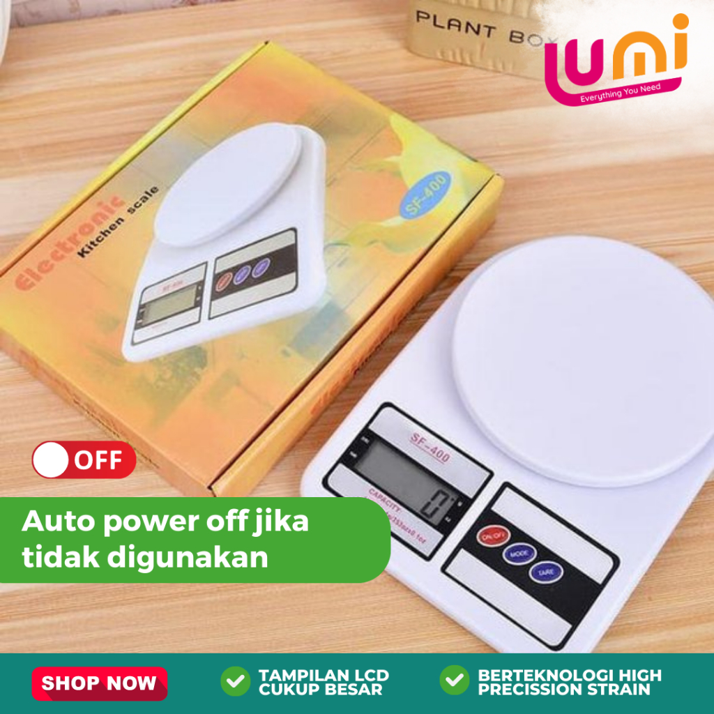 Timbangan Mini Digital Charge LED Peralatan Dapur Electronic Portable Kitchen Scale 10kg Taffware Digipounds Alat Bantu Ukur Berat Makanan Kopi Elektronik Rumah Serbaguna Akurasi 0.1g