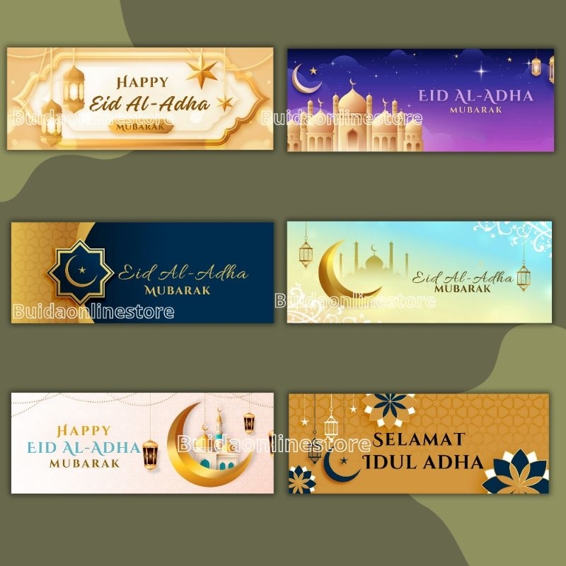 

Stiker Selamat Hari Raya Idul Adha label Happy eid al-Adha segel kemasan toples paperbag hampers dus box bungkus wadah toples mika kue cookies nastar kotak daging kurban parcel bingkisan bisa custom tulisan ukuran panjang tambah nama olshop keluarga