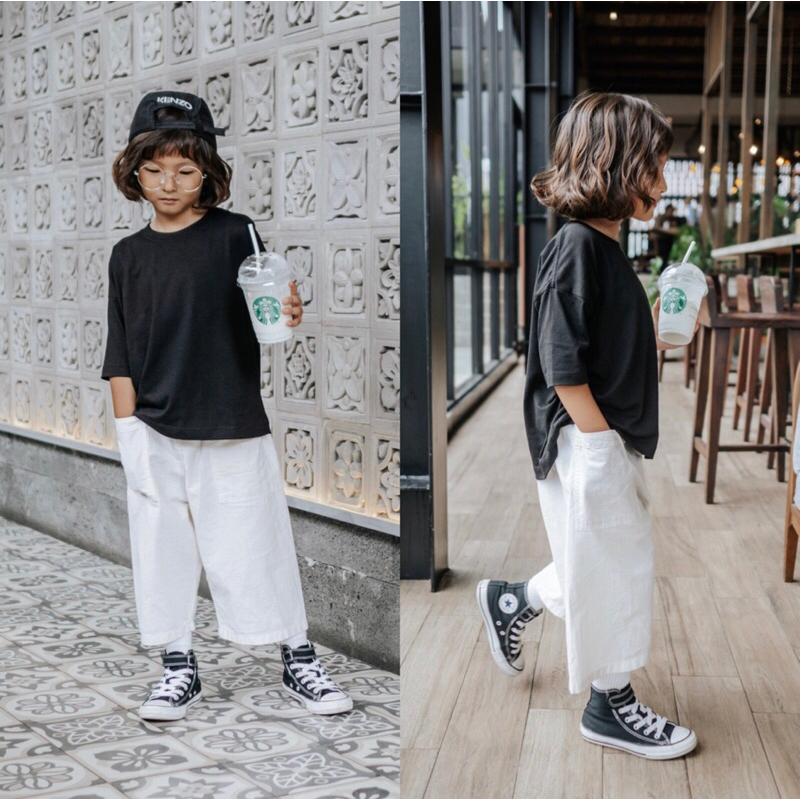 LEA Kids Oversize Tee Basic | Kaos Anak Unisex
