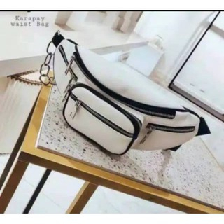 Waishbag hologram laris best seller waistbag tas pinggang wanita