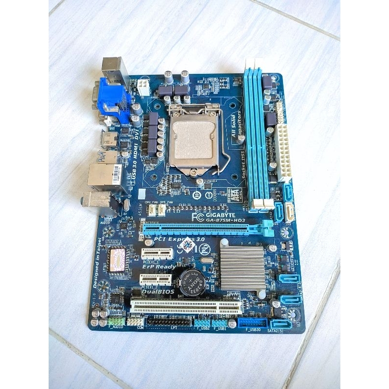 Motherboard Gigabyte B75M-HD3 LGA 1155