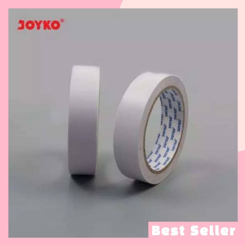 

Lem Double Tape Joyko 1 Inch 24MM X 15 Yard 1 Pcs