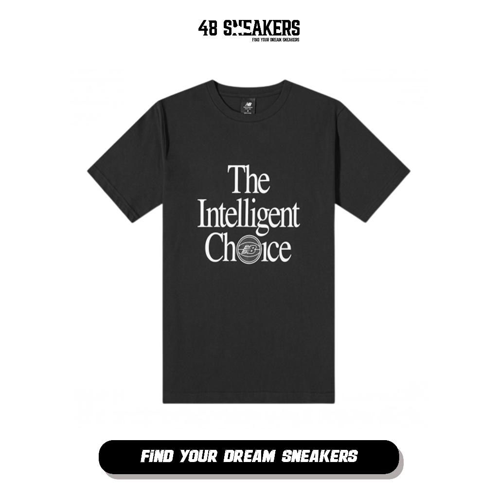 Kaos Pria New Balance Hoops Essential T-Shirt Black (MT13586) Original