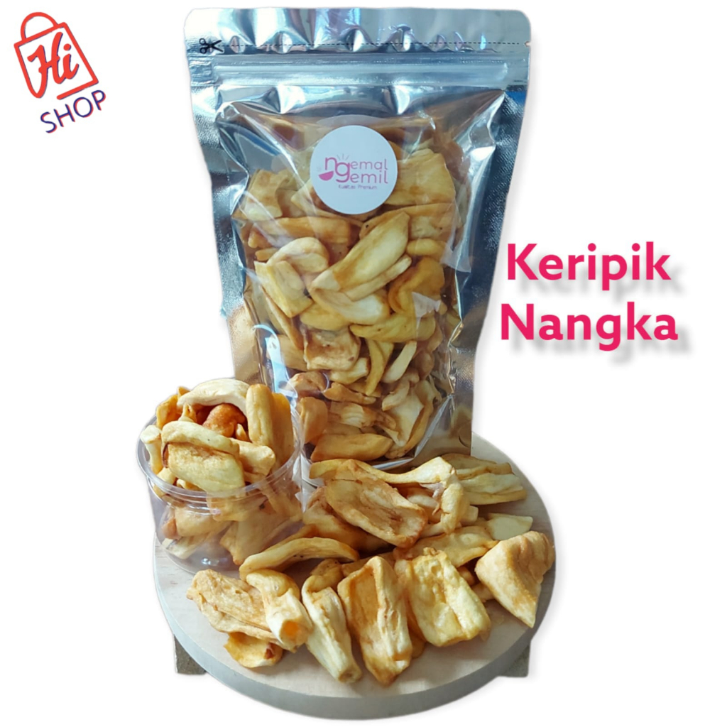 

Keripik Nangka Kripik Buah Jackfruit Chips Renyah Garing Kualitas Premium