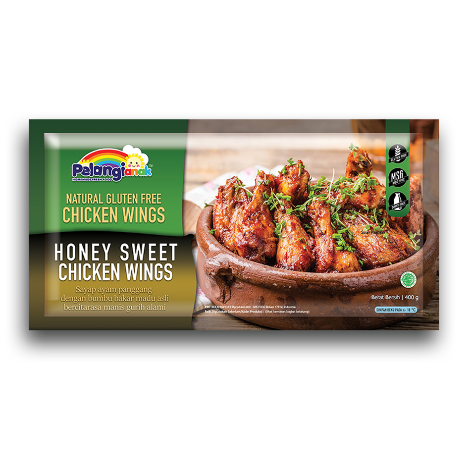 

PELANGI CHICKEN WINGS HONEY SWEET 400GR