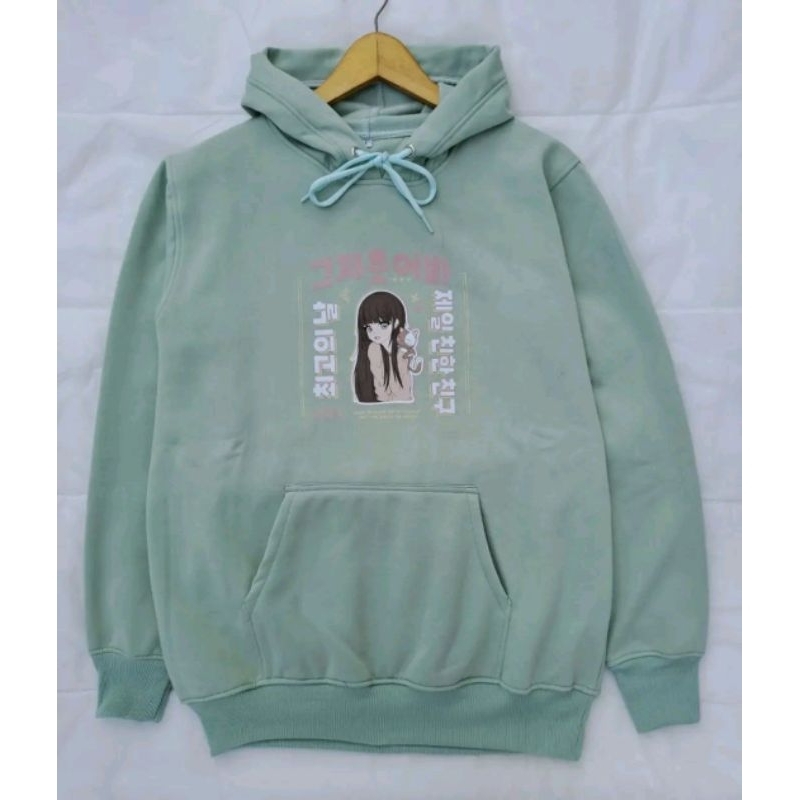 Pretty Girl L-XL Sweater Hoodie Premium / Distro Quality (Realpict)