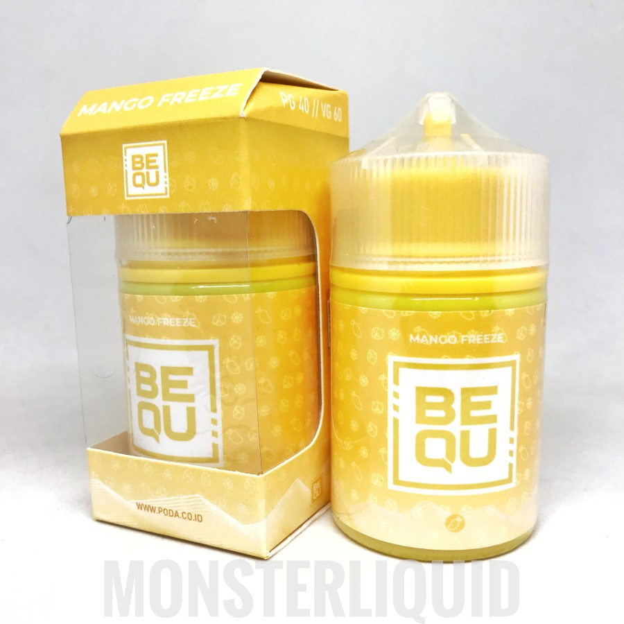 BEQU MANGO FREEZE BY PODA X FVS CLOUD 3MG 60ML LIQUID