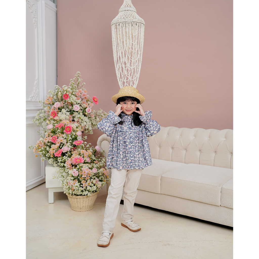 MISHA BLOUSE COUPLE MOM AND KIDS KEMBAR PREMIUM