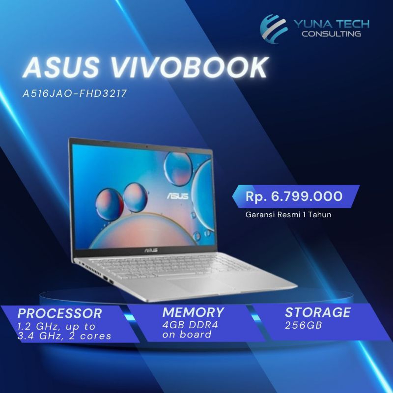 Asus VivoBook A516JAO-FHD3217