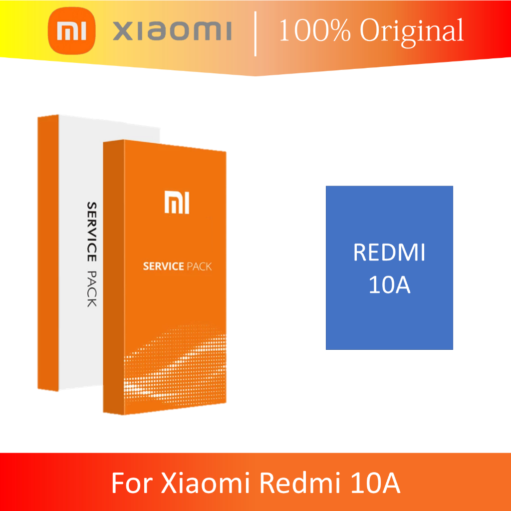 [ CHECK.ID ] BACKDOOR BACK COVER CASING XIAOMI REDMI 10A ORIGINAL