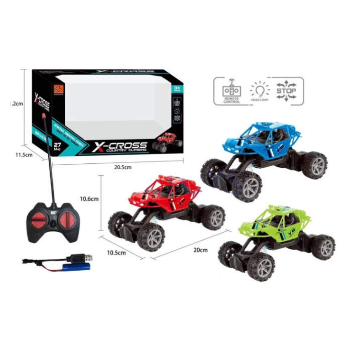 Mainan Anak RC X-CROSS COUNTRY CLIMBING / 752-F6-2462B Mobil RC Anak Mobil Remote Control