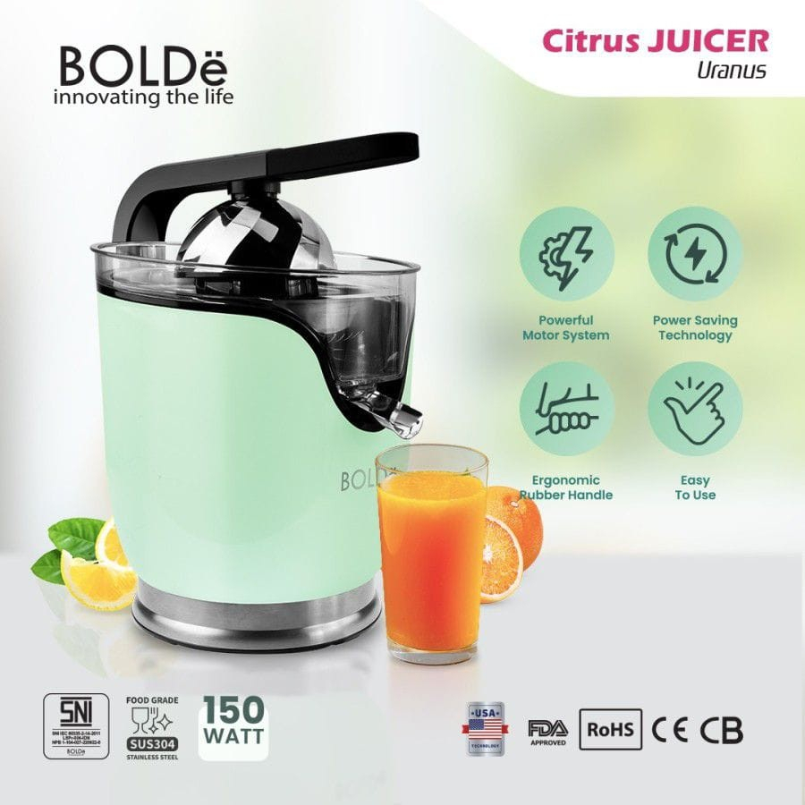 Bolde Super Elektrik Citrus Juicer Uranus Peras Jeruk Elektrik