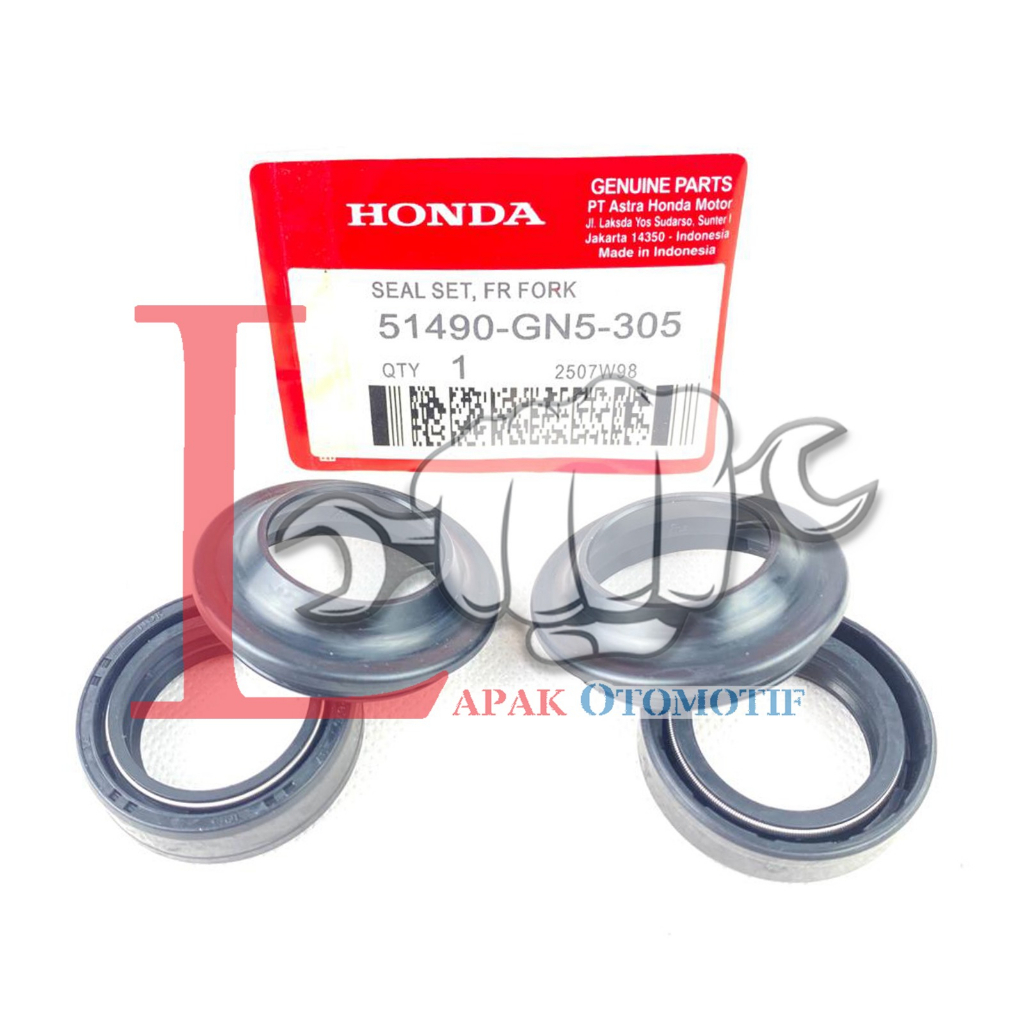 -LOI- PAKET AS SHOCK DRAT SET DEPAN BEAT NEW ESP ISS, BEAT SPORTY, SCOOPY NEW ESP ISS K16