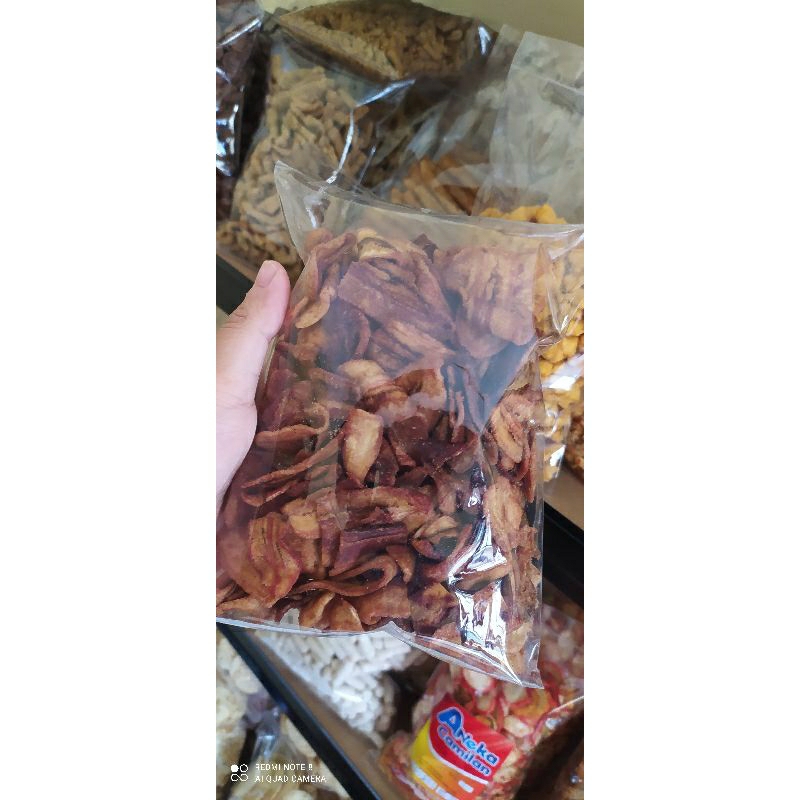 

keripik pisang manis 250grm