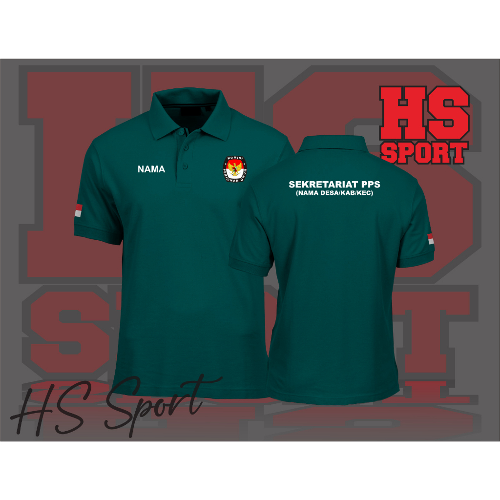 POLO SEKRETARIAT PPS - BAJU POLO TSHIRT SEKRETARIAT -  BAJU POLO KERAH