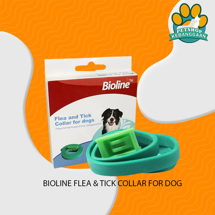 Kalung Anti Kutu Anjing Bioline Flea Tick Collar