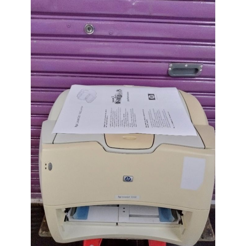 printer hp LaserJet 1300 siap pakai tanpa tray