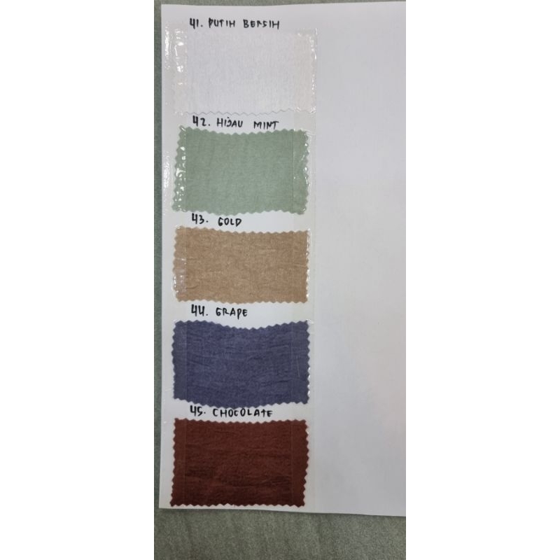 Santorini Silk Luxury Premium Import (Tidak Nerawang)