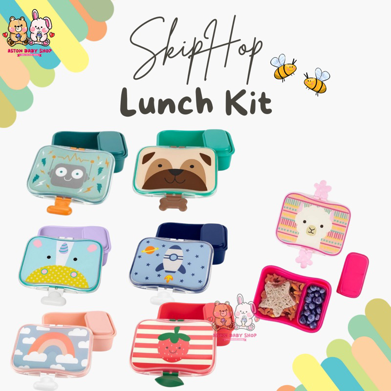 Skip Hop Lunch Kit Bento Box Kotak Makan Anak Kotak Bekal