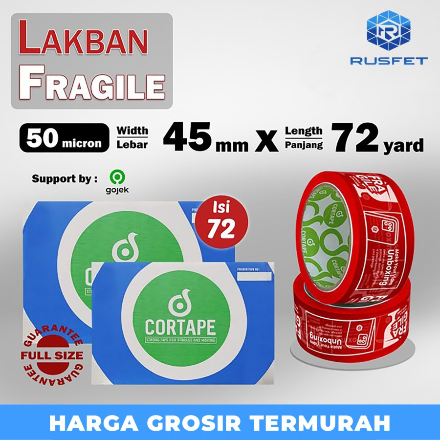 

LAKBAN FRAGILE UNBOXING 45mm JANGAN DIBANTING KHUSUS OJOL / DUS