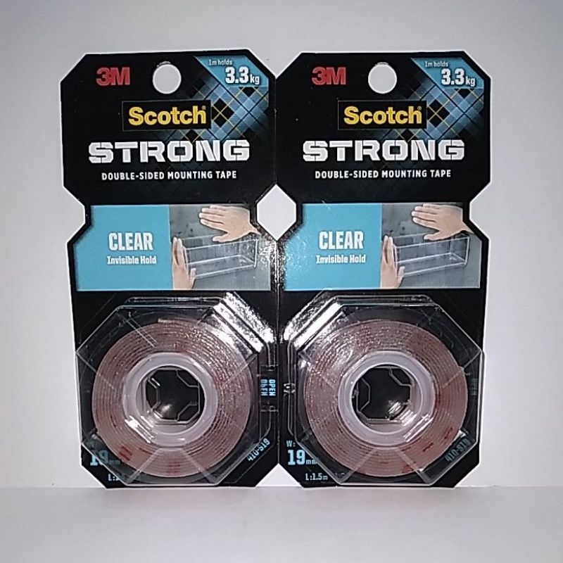 

GNM 3M STRONG DOUBLE-SIDE MOUNTING TAPE CLEAR INVISIBLE HOLD
