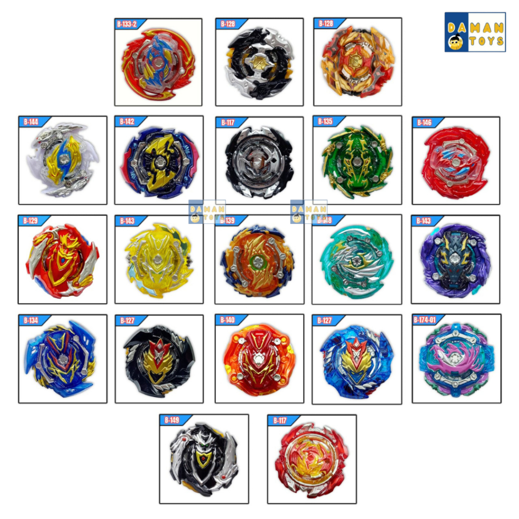 [PROMO] Mainan Gasing Beyblade Only Gansing Bayblade Part Murah Tanpa Launcher