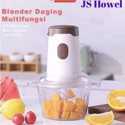 Q2 Food Chopper 2 Liter Food Blender Chopper Pengolah Daging 7888