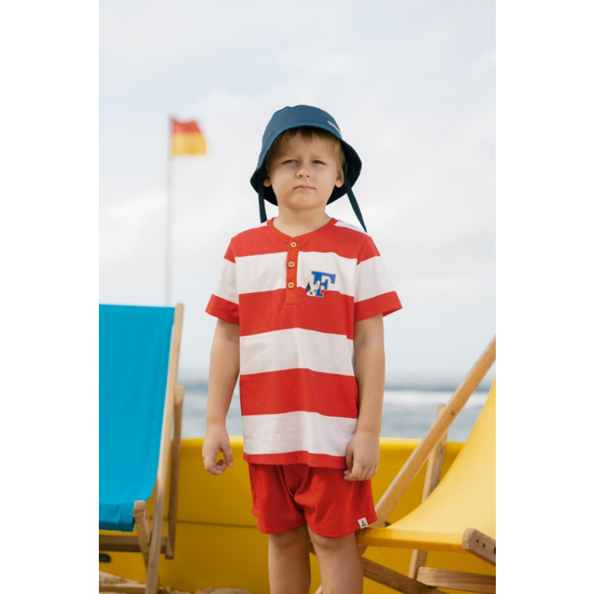 Bohopanna Andy Set 1-14 Tahun Setelan Stripe Sporty Fashion Anak Unisex / Setelan Olahraga Anak CBKS