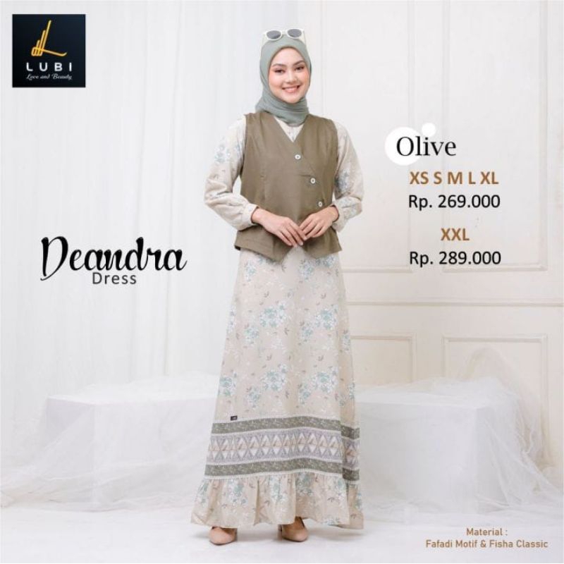 LUBI GAMIS DEANDRA OLIVE TERBARU 2023