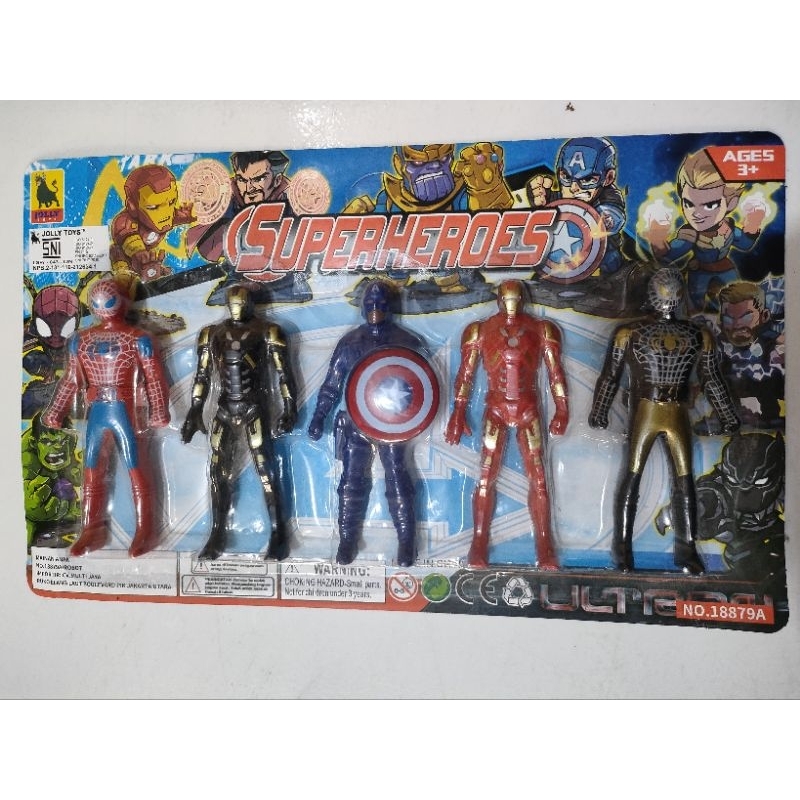 Mainan Figure Avenger set