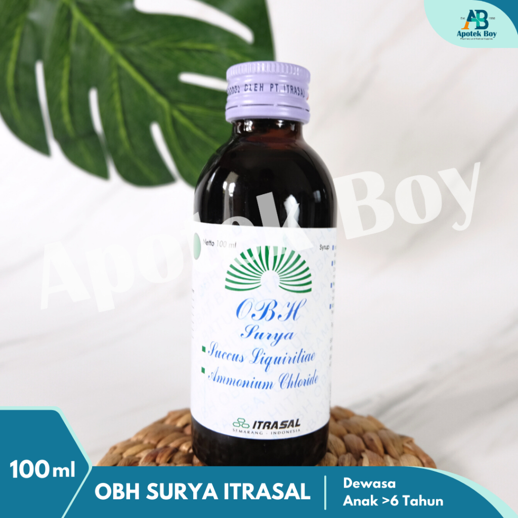 OBH ITRASAL | BATUK BERDAHAK | OBH OBAT BATUK HITAM 100 ML
