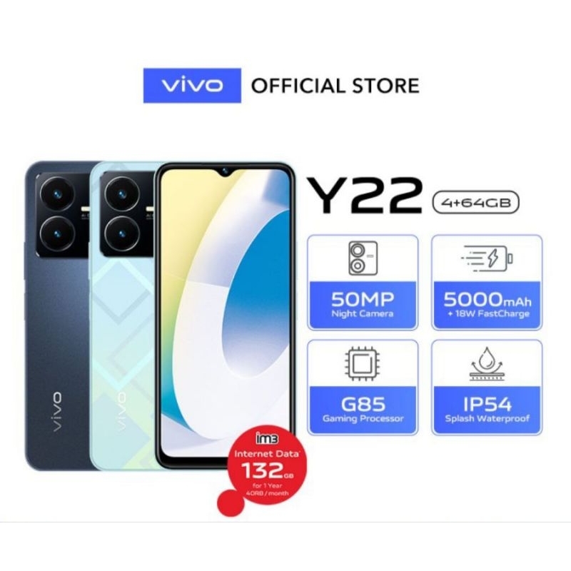 VIVO Y36 5G RAM 8/256 | VIVO Y36 4G 8/256  GARANSI RESMI VIVO