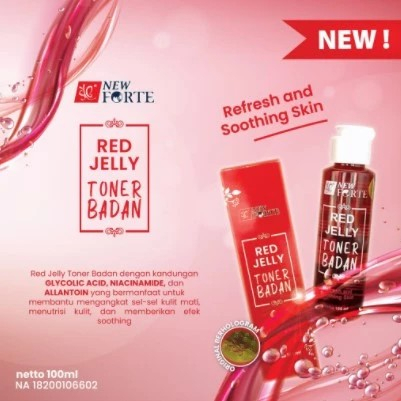 syb forte red jelly TONER BADAN bpom